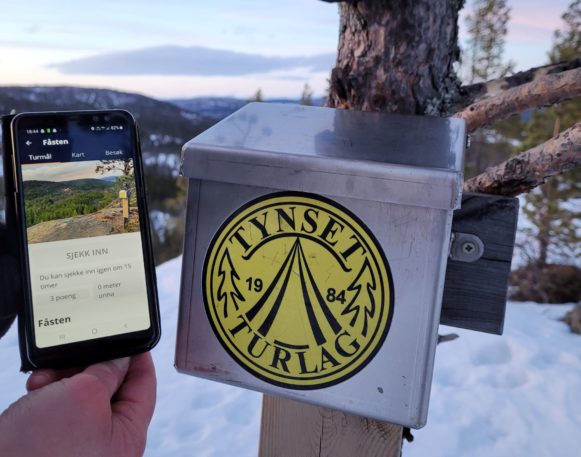Registrer Trimpoeng ved turmål